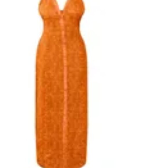 PrettyLittleThing Croc Print Chiffon Maxi Dress - Picture 4 of 10